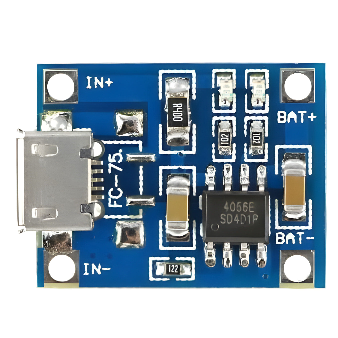 TP4056 Lithium Battery And 18650 Charger Module 1A 3.7V