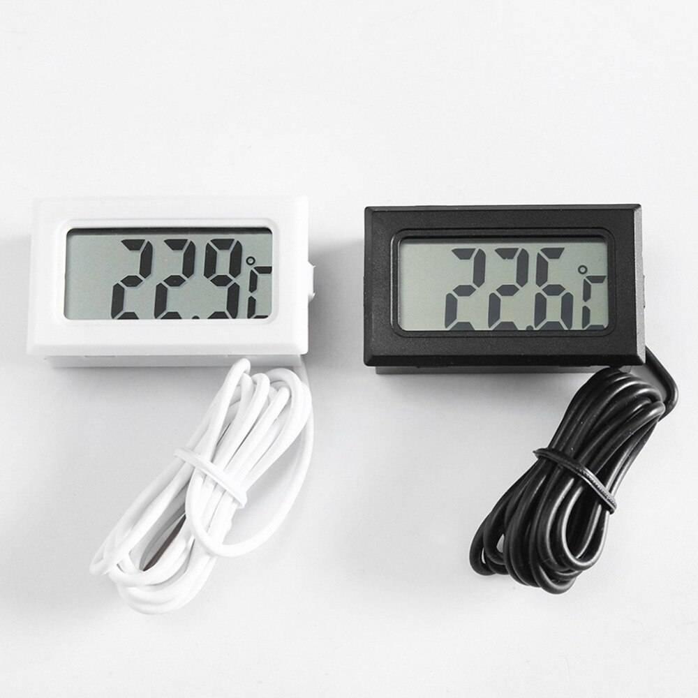 Tpm10 Digital Thermometer Temperature Sensor Tester Meter Fy-10 With Metal Sensor