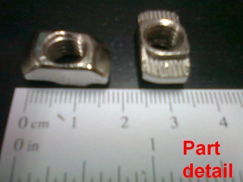 40xm4 T Nut Sliding T Nut Hammer Drop In Nut Fasten Connector M4 Series