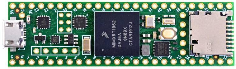 Teensy 4.1 Usb Arm Cortex-m7 At 600mhz Teensy41 Dev-16771