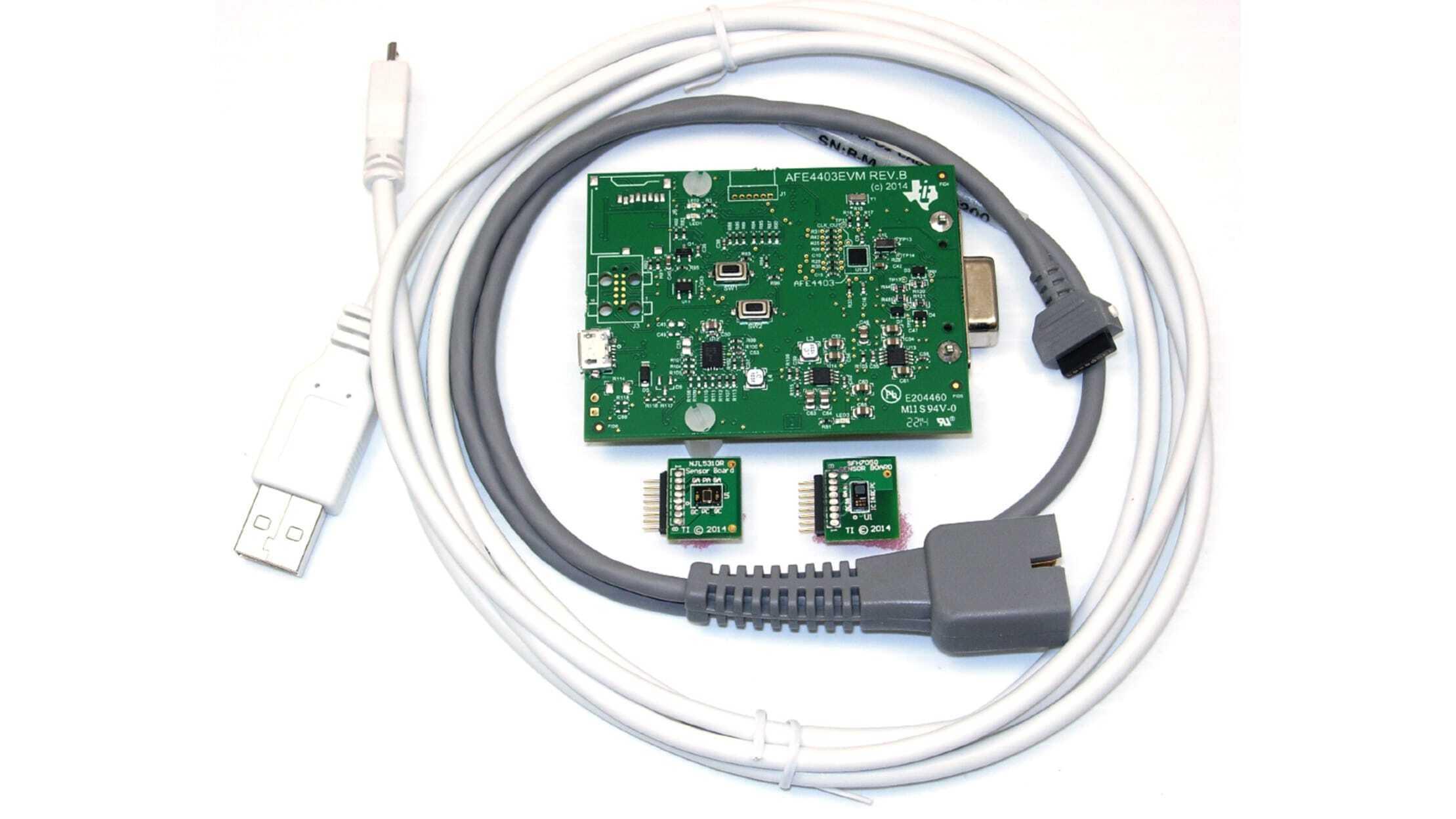 Texas Instruments Analogue Front End Heart Rate Sensor Evaluation Kit For Afe4403