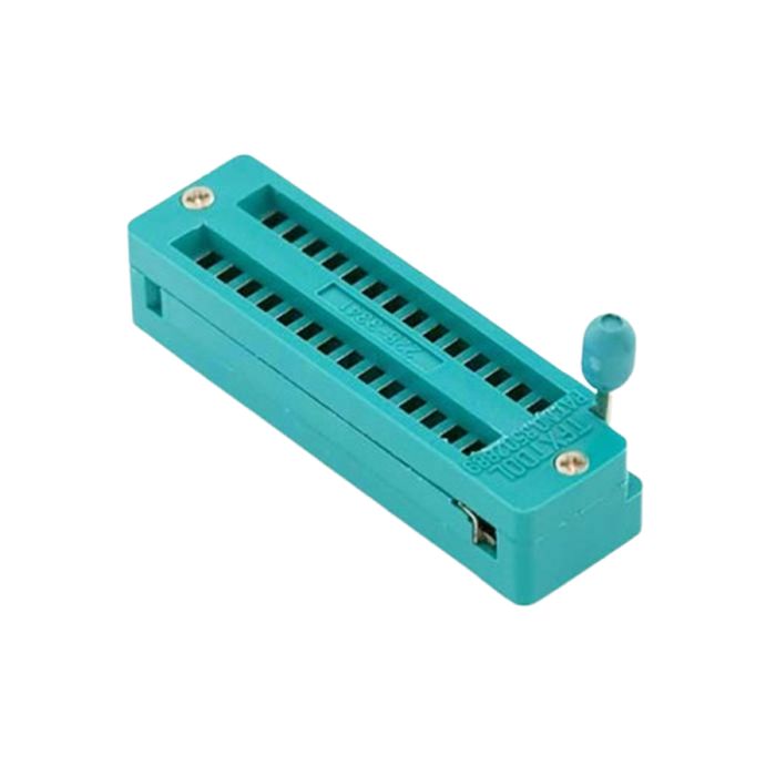 Textool 28 Pin Mini 228-3341 ZIF ZIP DIP IC Socket
