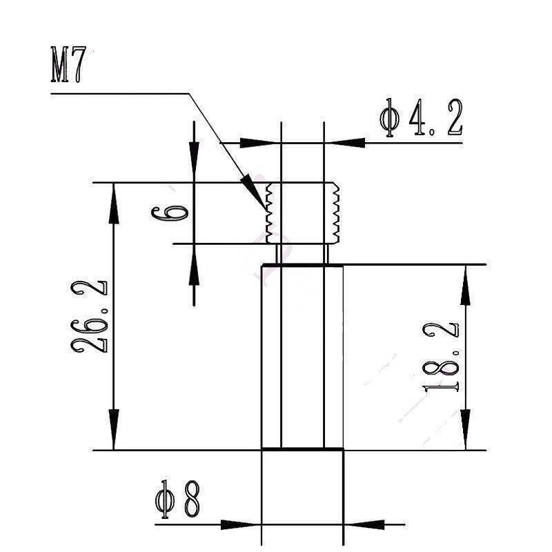 Thermal Barrier Throat 3d Printer