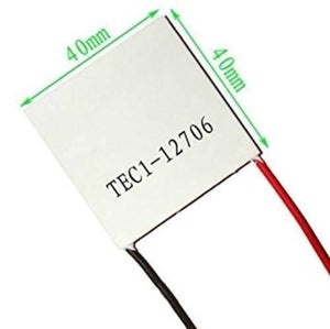 Thermoelectric Cooler Peltier Module Tec1-12706 12vdc 6a Cooling Refrigeration Plate