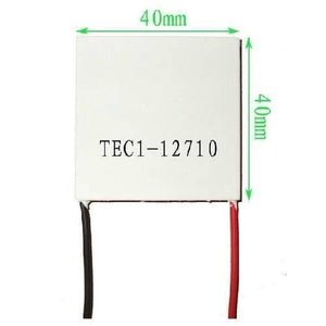 Tec1 12710 Thermoelectric Cooler Peltier Module 12vdc 10a 40x40x3.2mm