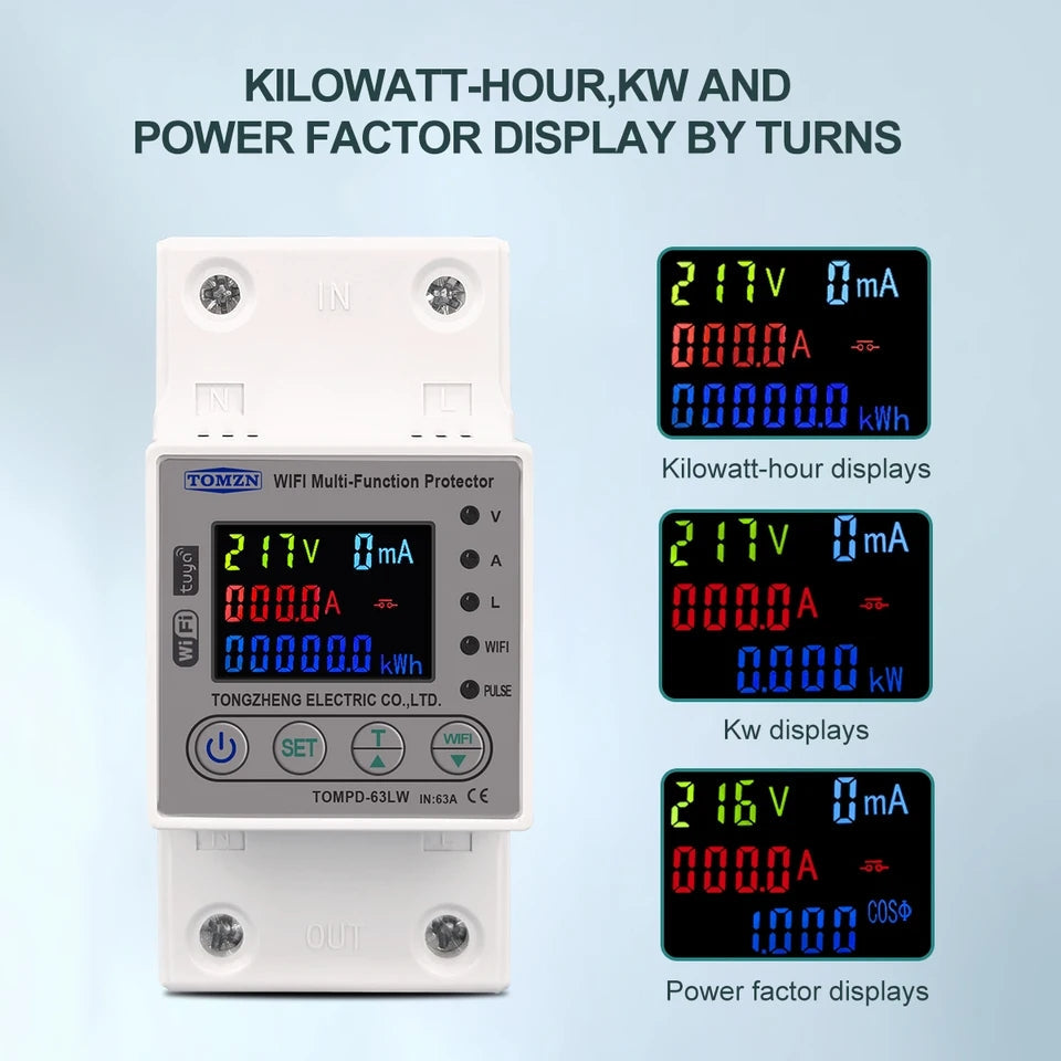 Tomzn Wifi Multi-Function Protector TOMPD-63LW 10in1 Smart Protector