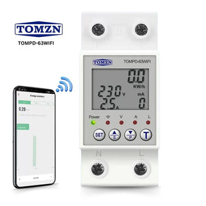 TOMZN TOMPD-63 WIFI Earth Leakage Smart Circuit Breaker