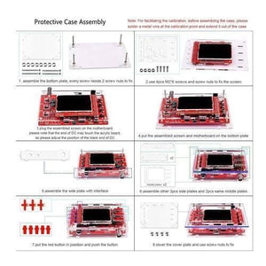 Transparent Acrylic Case Housing Module For Dso138 2.4 Inch Tft Digital Oscilloscope Anti Scratch Protection Shell Diy Kit