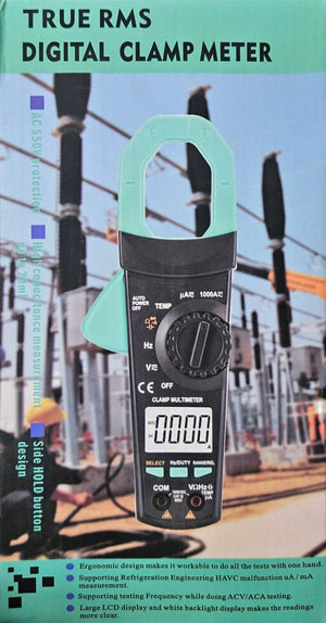Digital Ac/dc True Rms Clamp Meter Vc903 - Best Price