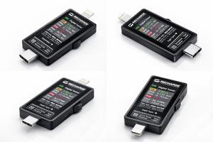 Mechanic T-824 Charging Port Pin Tester Current Power Check Type-C 8 Pin Phones