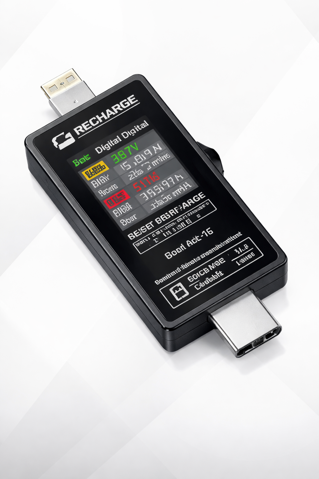 Mechanic T-824 Charging Port Pin Tester Current Power Check Type-C 8 Pin Phones