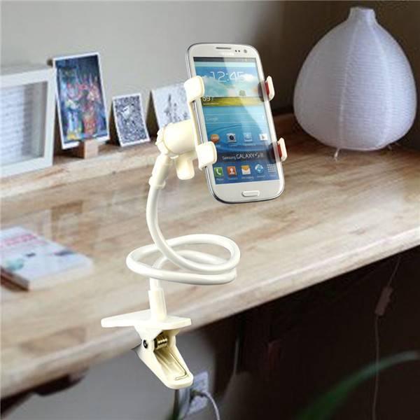 Dell Universal Cell Phone Holder Lazy Phone Gosseneck Holder Clip Bracket Flexible Long Mobile Stand