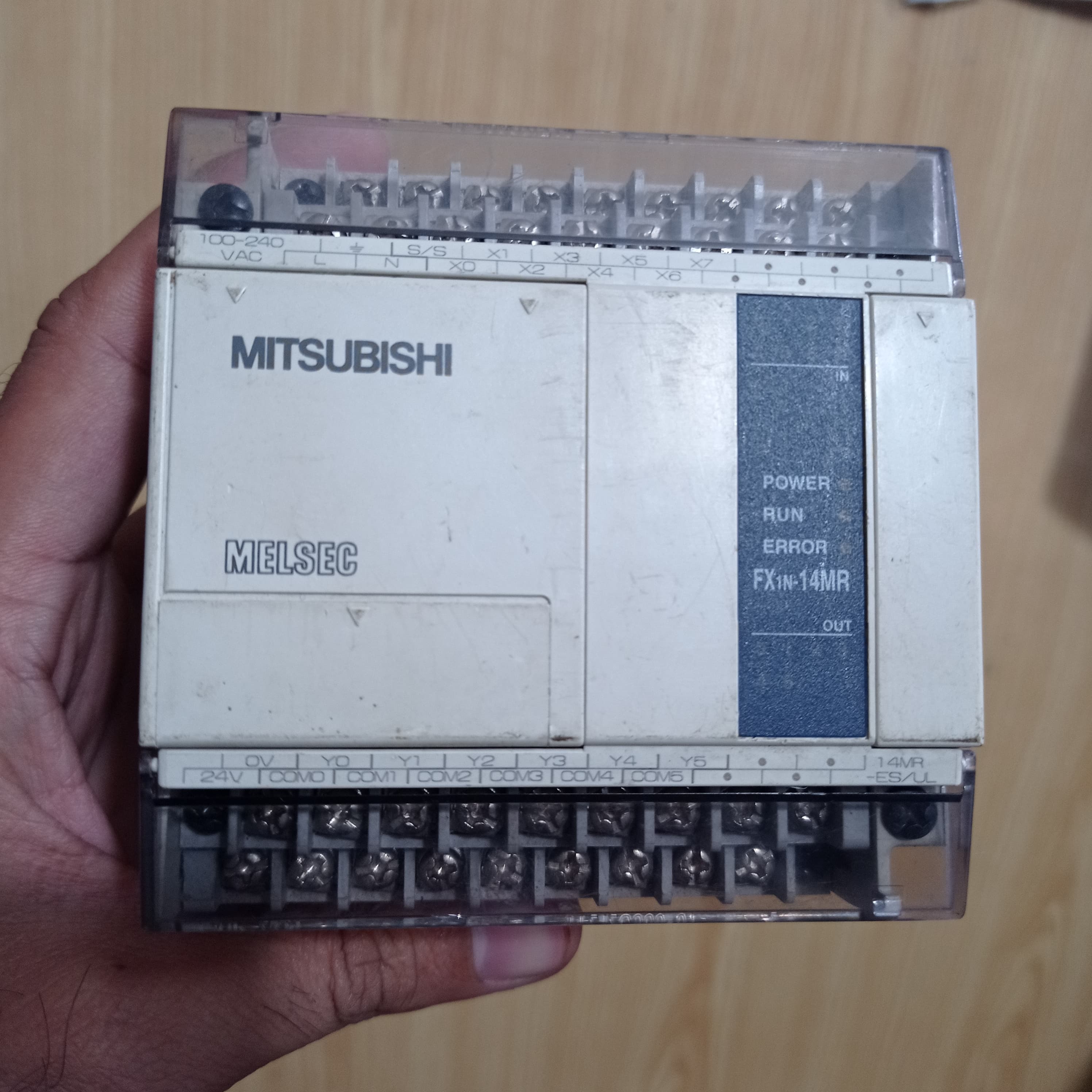 Used Mitsubishi Plc Fx1n-14mr-es/ul