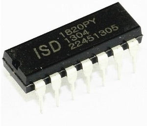 Voice Recording IC ISD1820py DIP14
