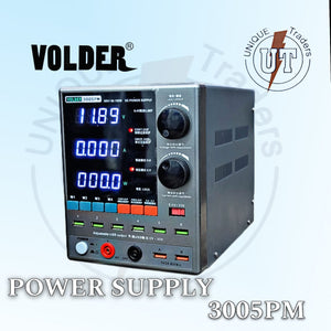 Volder Power Supply 3005PM | Precision Adjustable DC Supply | Digilog.pk