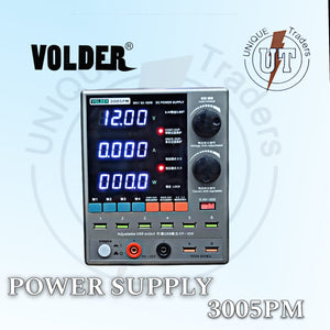 Volder Power Supply 3005PM | Precision Adjustable DC Supply | Digilog.pk