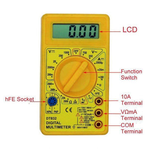 Dt830d Digital Multimeter