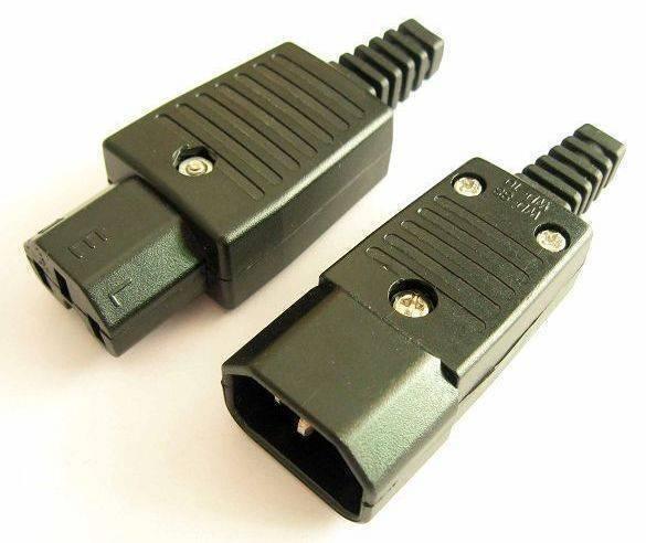 Wd-10 Iec320 C14 Wiring Plug Iec C14 Power Plug Iec C13 C14 Power Plug Connector