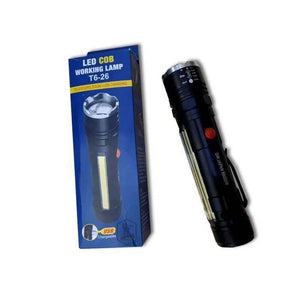 Usb Rechargeable Zoomable Led Flashlight Camping Torch Lamp T6-26 Usb Charge