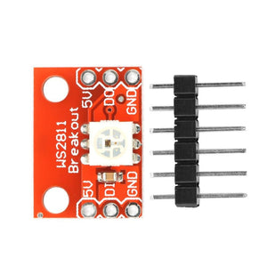 WS2812 RGB LED Breakout Board Module | Smart Addressable LED for Arduino & Projects