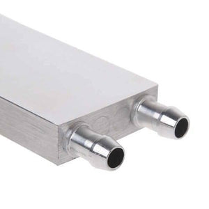 Water Cooling Block Aluminum 40mm x 160mm Heat Sink For Liquid Water Cooler