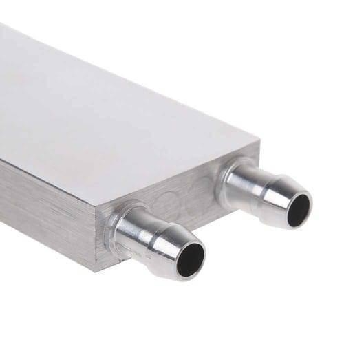 Water Cooling Block Aluminum 40mm x 160mm Heat Sink For Liquid Water Cooler