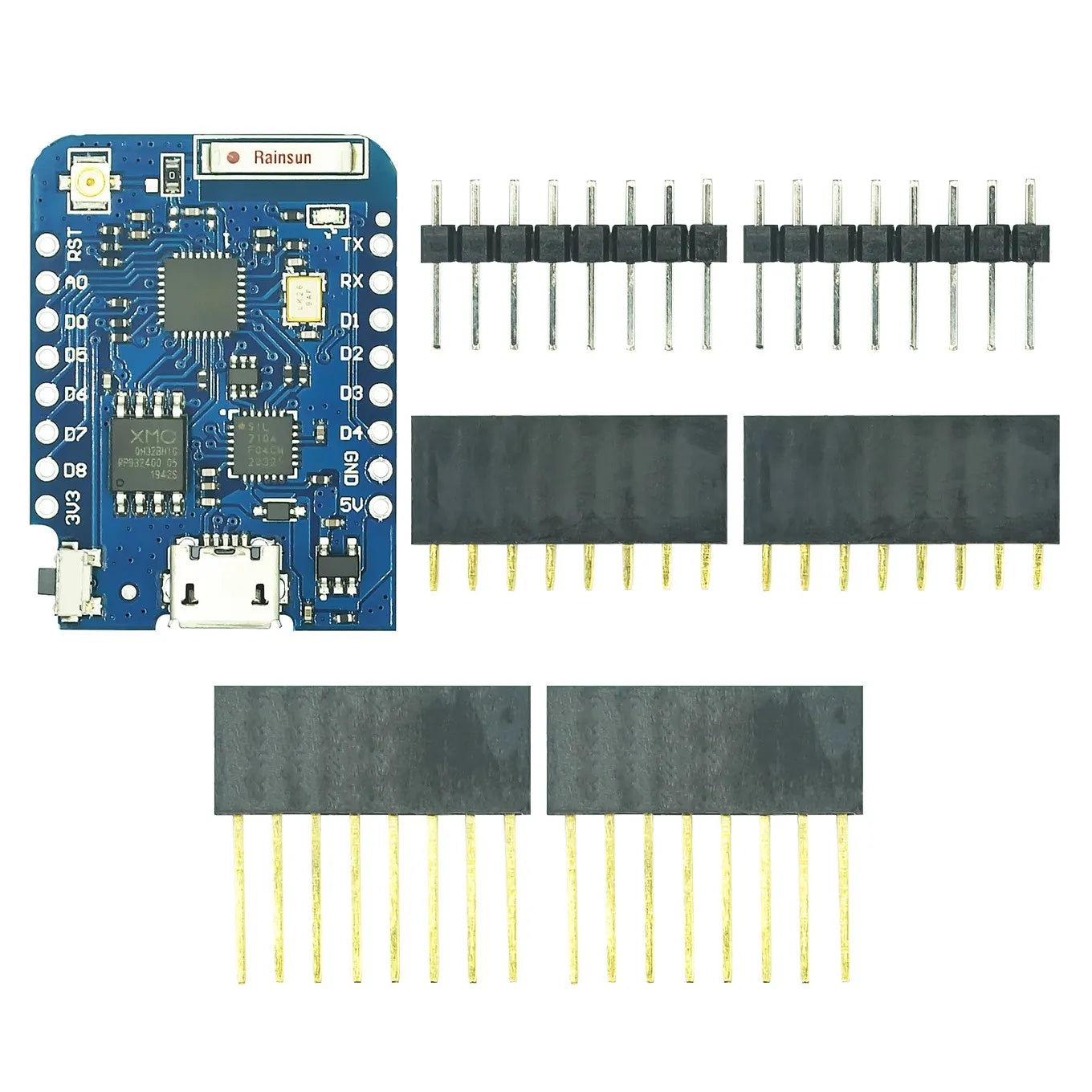 WEMOS D1 Mini Pro With External Antenna Connector Without Antenna
