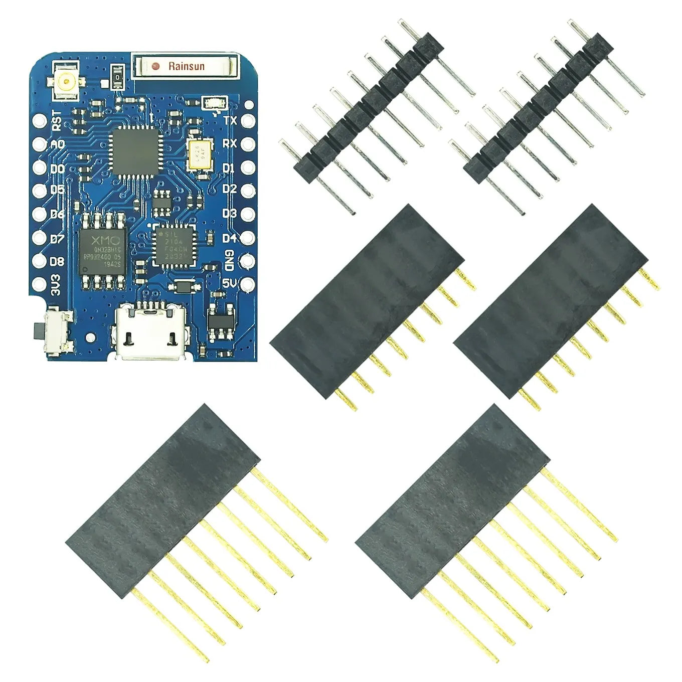 WEMOS D1 Mini Pro With External Antenna Connector Without Antenna