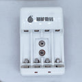 Battery Charger With Discharge Function For Aa, Aaa, 9v Dc 20ma Rechargeable Batteries