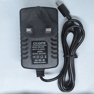 Usb Type c Cable 5v 3a Power Supply Adapter Uk For Raspberry Pi 4b