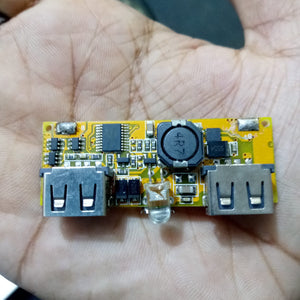 Dual Usb 18650 Battery Charger Power Bank Module 5v 1a 2a