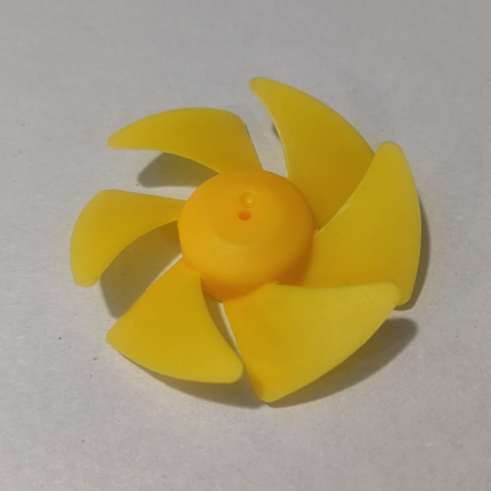 Diy Boat Model 6-blades Propeller 2mm Vortex Fan Paddle Toy Car Fan Spare Part 2*50mm