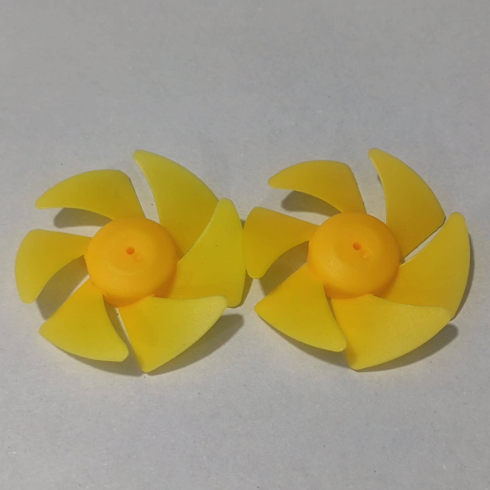 Diy Boat Model 6-blades Propeller 2mm Vortex Fan Paddle Toy Car Fan Spare Part 2*50mm