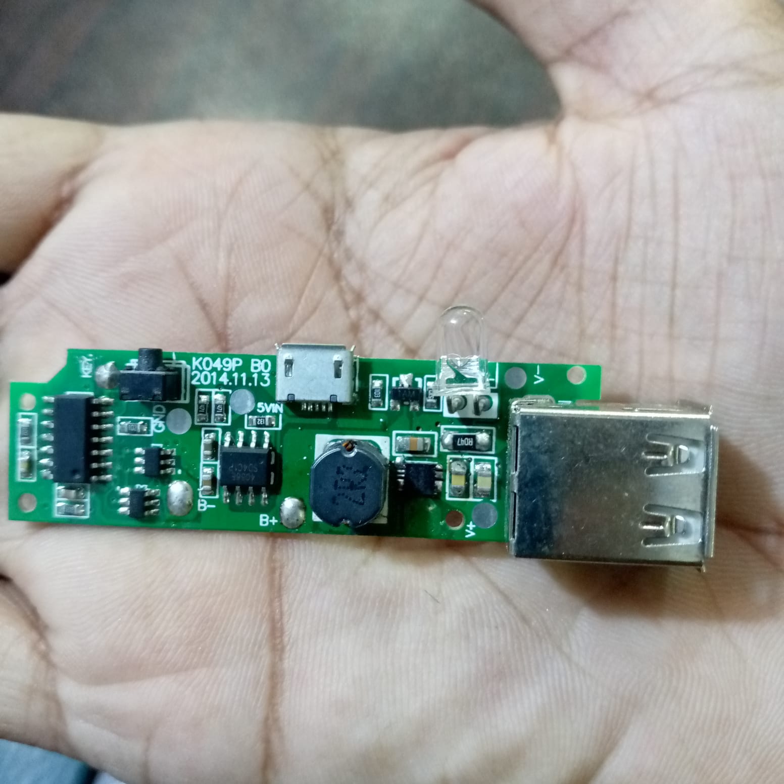 Dual Usb Power Bank Module