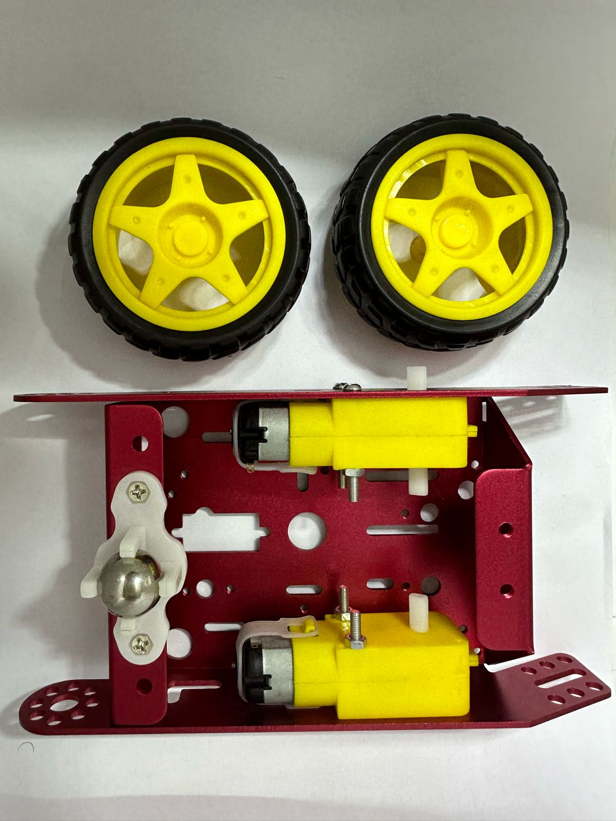Aluminum 2wd Tt Robot/motor Chassis