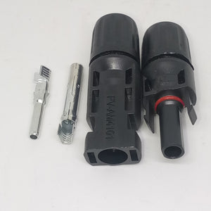 Big Size 50mmx17mm 30a 1500v Male Female Mc4 Connector For Solar Panel Dc Wire Cable