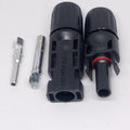 Big Size 50mmx17mm 30a 1500v Male Female Mc4 Connector For Solar Panel Dc Wire Cable