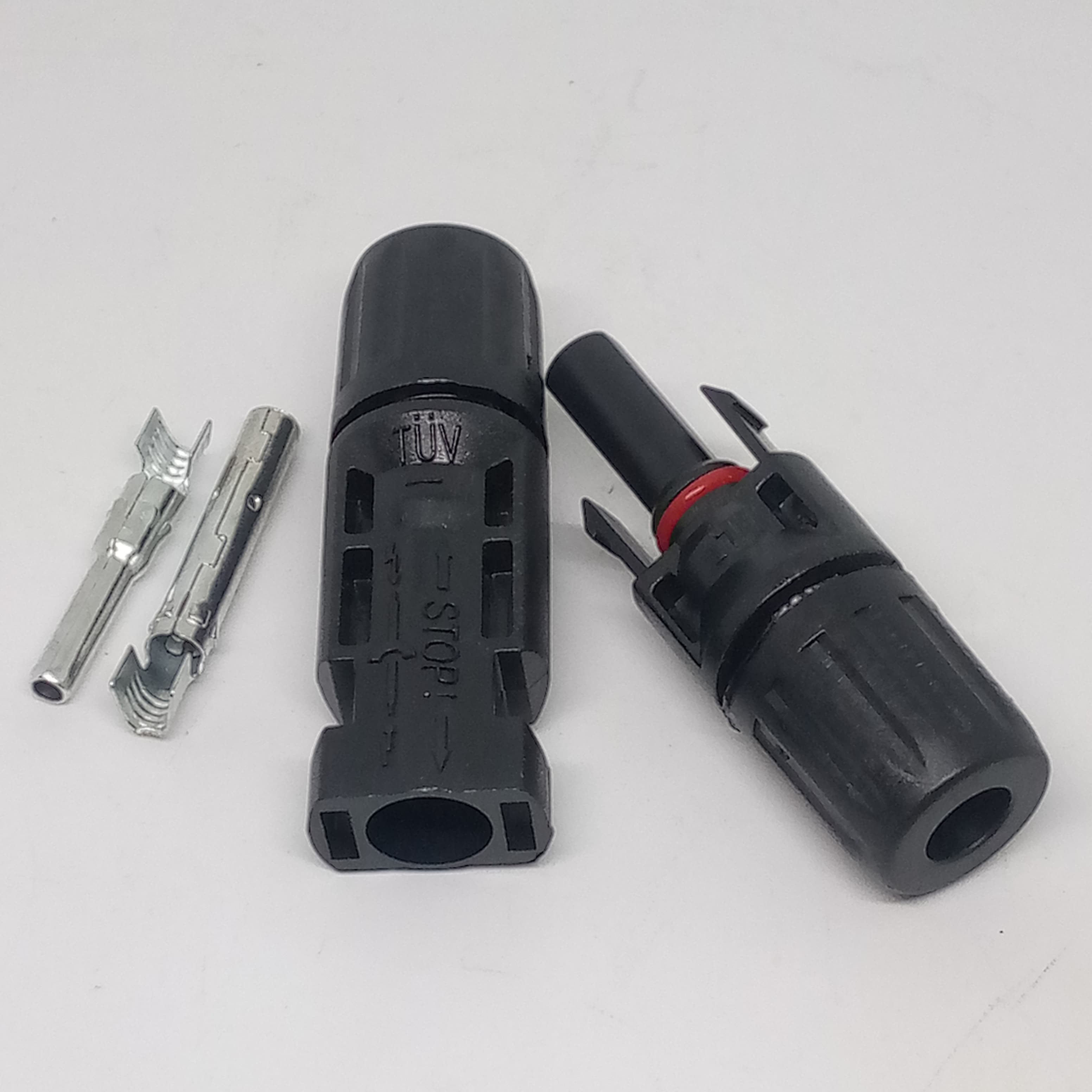 Big Size 50mmx17mm 30a 1500v Male Female Mc4 Connector For Solar Panel Dc Wire Cable