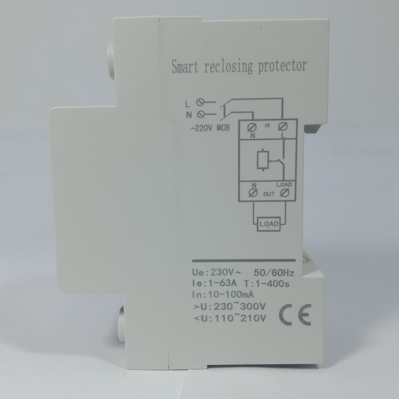 Reclose Programmable 63A WiFi Breaker Switch Smart Home Circuit Breaker 2 Pole
