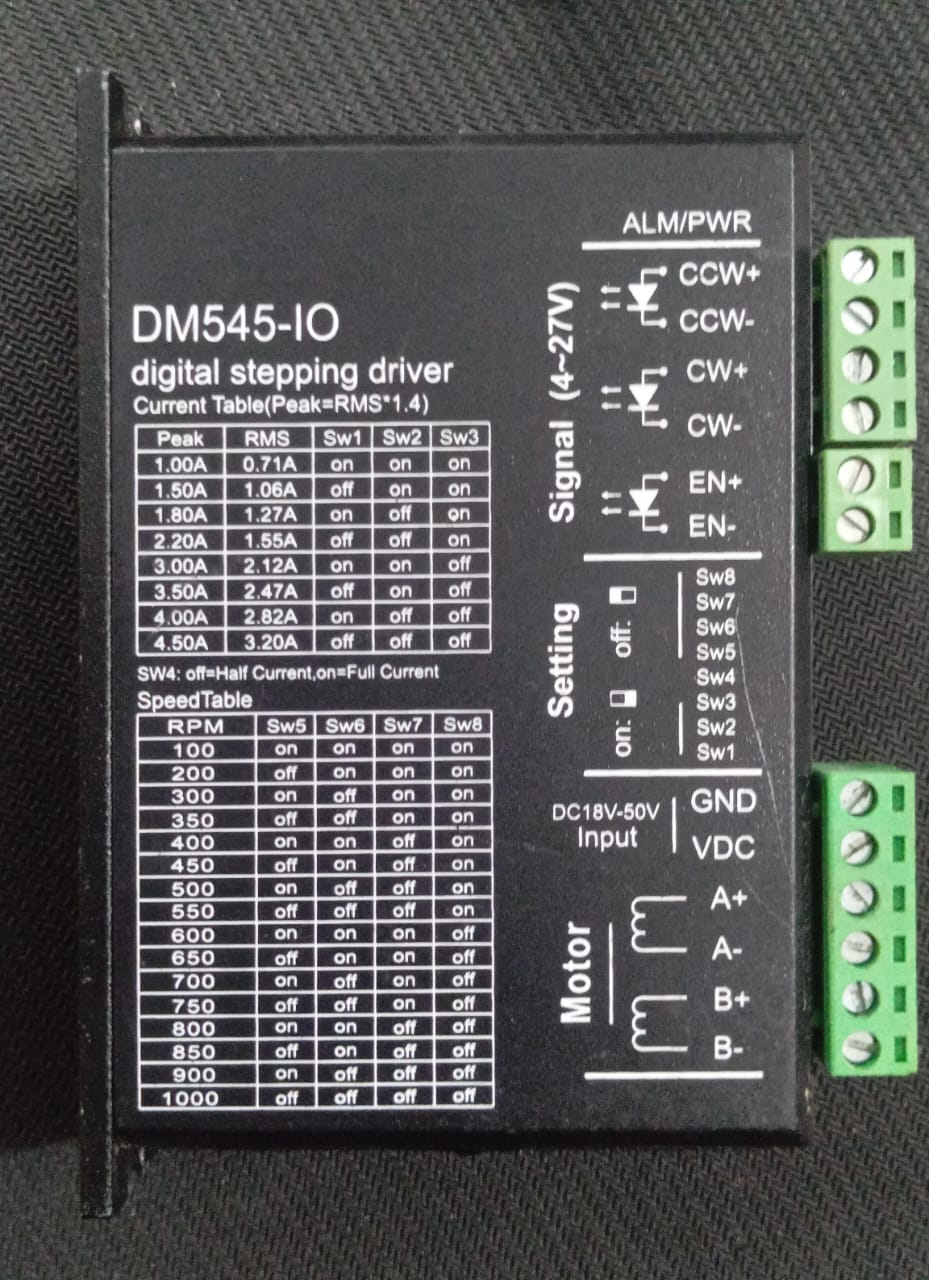 Dm545-io 18-50v/dc 4.5a 2-phase Stepper Motor Driver