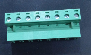 Green 2edg-7.62mm Pluggable Terminal Block For Pcb 300v/15a 8pin