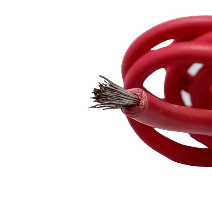 Red 1meter Solderable Wire Hard Wires For Wiring Jumper Wire Wiring Cable