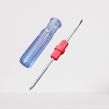 Double Head Plastic Handle Screwdriver