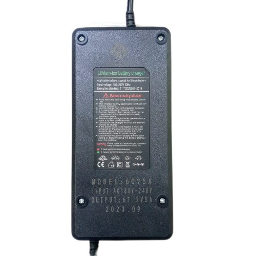 67.2v 5a Li-ion Battery Charger
