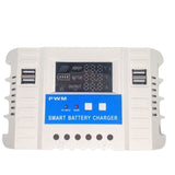 30a 12v/24v Lcd Solar Panel Regulator Generator Charge Charging Controller Cm3024z