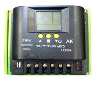 Ak4860 50a Solar Charge Controller Pwm Type