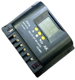 Ak4860 50a Solar Charge Controller Pwm Type