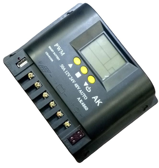 Ak4860 50a Solar Charge Controller Pwm Type