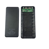 8 Cells Dual Usb Power Bank Case With Lcd Display