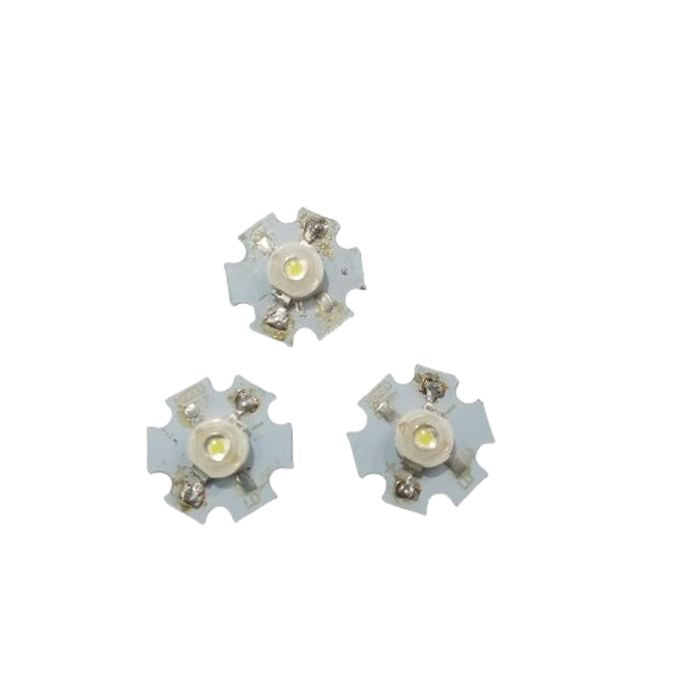 1W Led with Soldered Heat sink